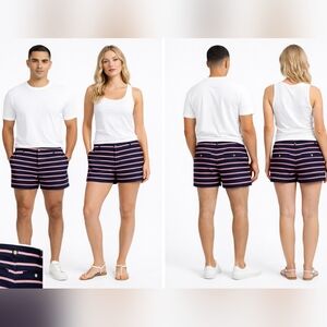 Parke & Ronen Stripe Knit Shorts Holler Unisex